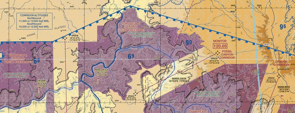 Grand Canyon SFRA chart