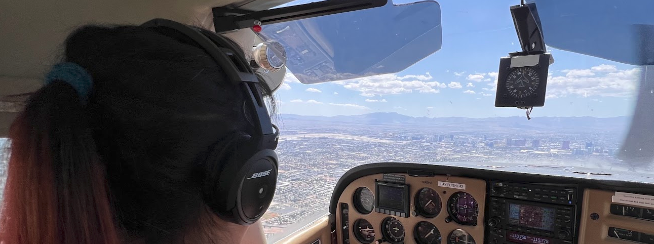 Approach View of Las Vegas Henry Reid Airport